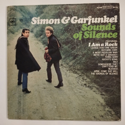 Винтажная виниловая пластинка LP Simon and Garfunkel Sounds Of Silence (USA 1967)