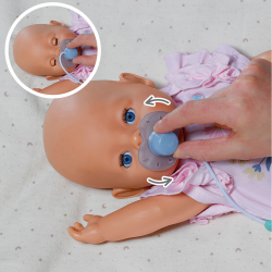 BABY born - Интерактивный пустышка с светом и звуком Для куклы 43 см 839126