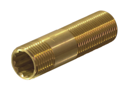 Сгон (латун)  3/4 х 200мм "TIM" 1/40