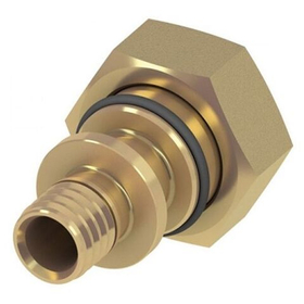 Соединение прямое с накидной гайкой TeCe 16 х 3/4* (евроконус)