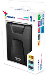 Внешний диск HDD 2.5'' ADATA AHD650-1TU31-CBK