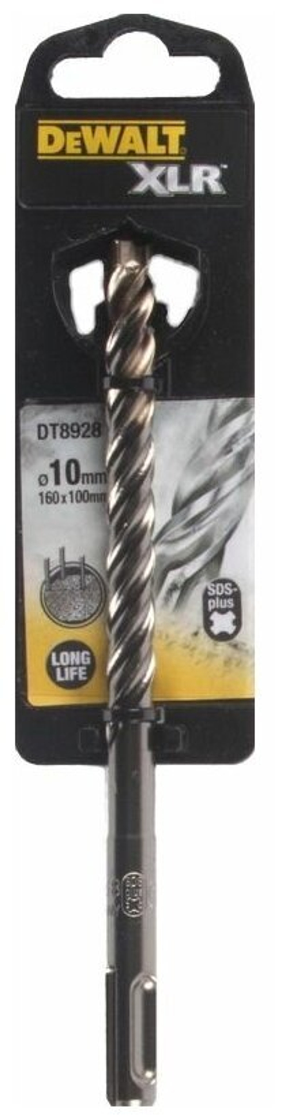 Бур DEWALT XLR, DT8928, SDS-Plus, 10 x 160 x 100