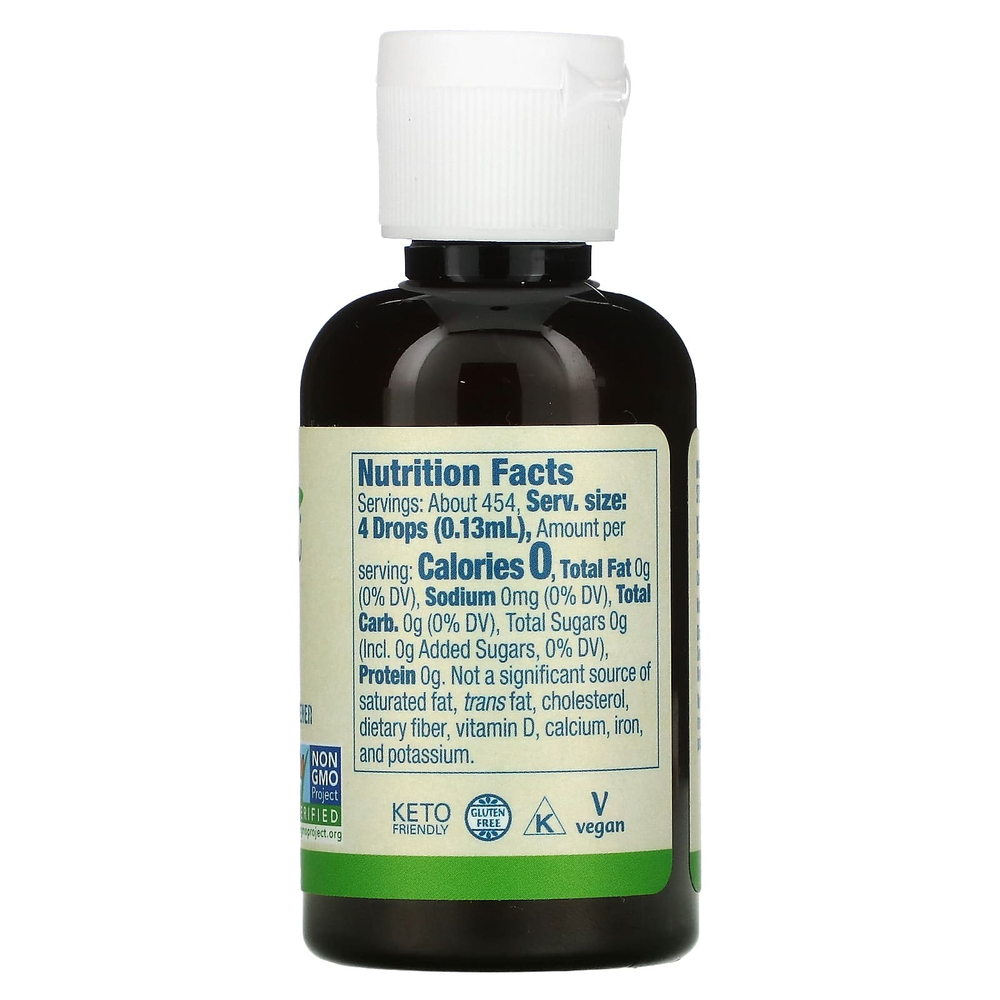 NOW Foods, Better Stevia, органический бескалорийный жидкий подсластитель, 59 мл (2 жидк. унции)