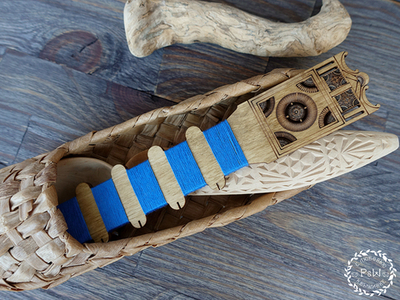 Бобинка "Вологодская прялка" на 5 цветов