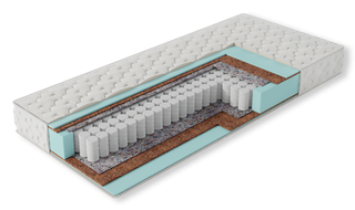 Матрас Актив Комфорт TFK256 кокос20мм+ППУ30мм