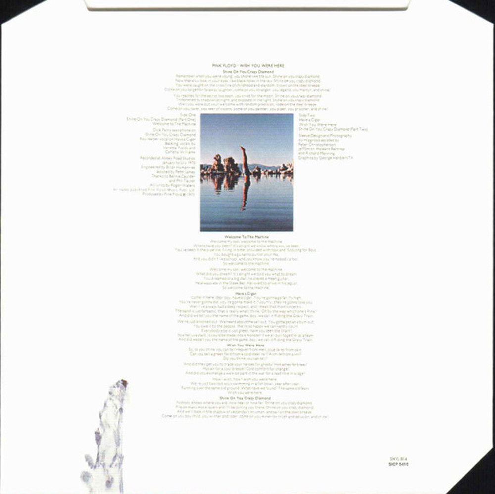 Pink Floyd / Wish You Were Here (Mini LP CD)