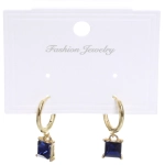 Серьги из гиппоалергенного сплава «ЛАТТИ», монтана, цвет серебро и золото, 2,5см