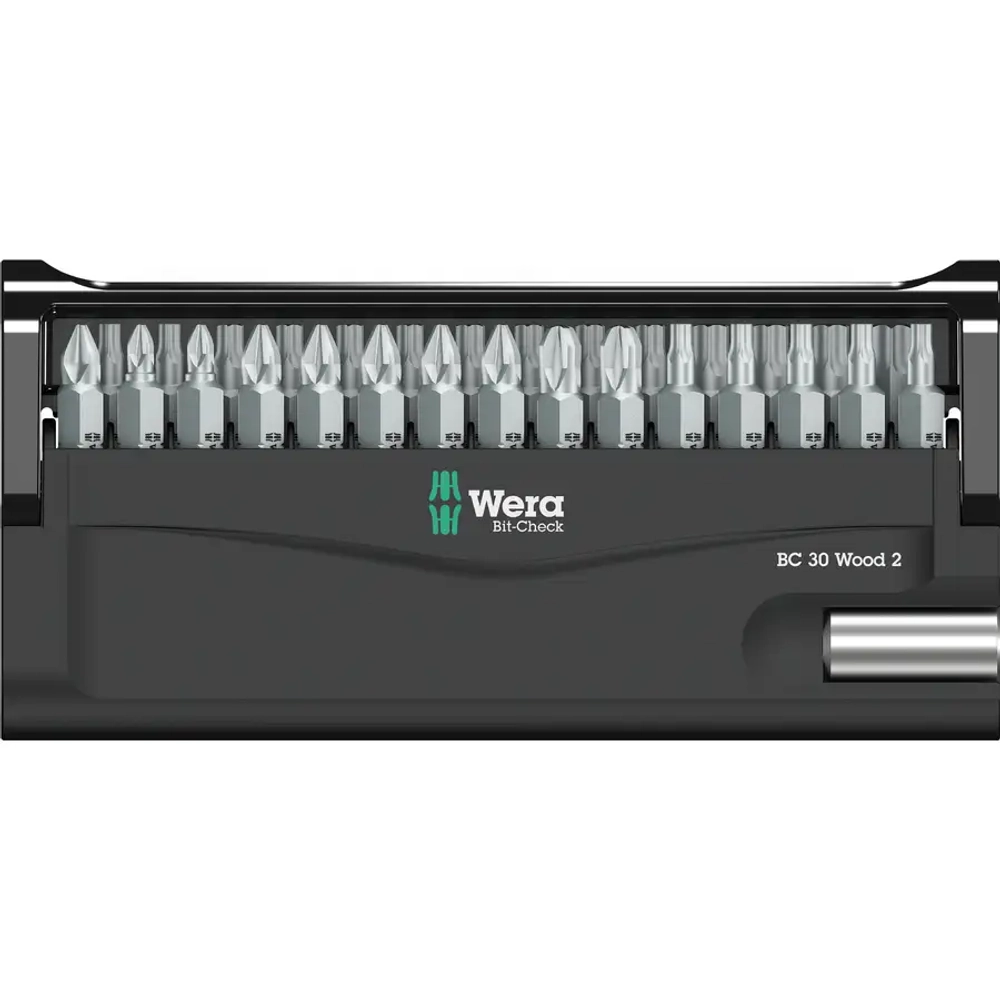 Набор бит Bit-Check 30 Wood 2 SB WERA 05057438001