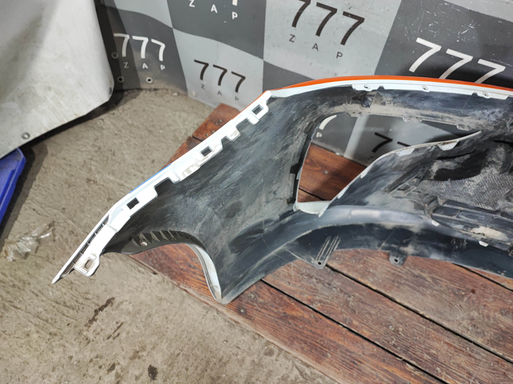 Бампер передний + решетка радиатора + решетка бампера Kia Rio 4 (FB) 17-20 Б/У Оригинал 86511H0000