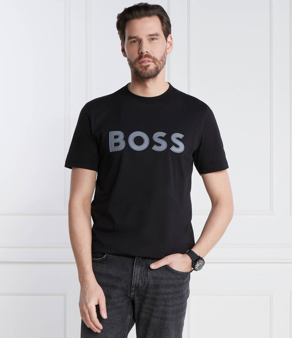 Футболка Tee 1 BOSS GREEN - черный(50506344)