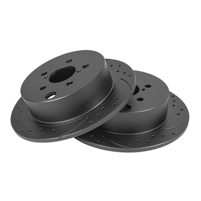 Диск тормозной GANZ задний перфорированный PRO-Line с покрытием (комплект - 2 шт) SUBARU Forester / Impreza / XV 11 Арт.: GIJ06046S