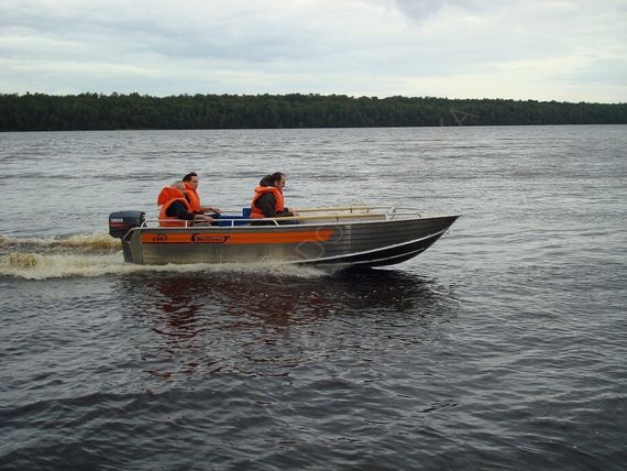 Алюминиевая лодка Wellboat 46