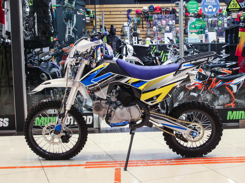 Питбайк Racer RC-CRF140E 17/14 Синий