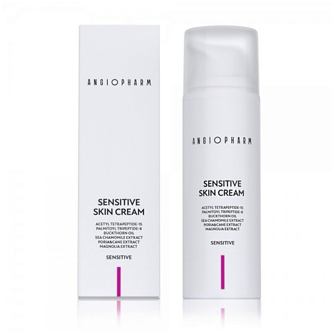 Крем для чувствительной кожи лица ANGIOPHARM Sensitive Skin Cream 50 мл
