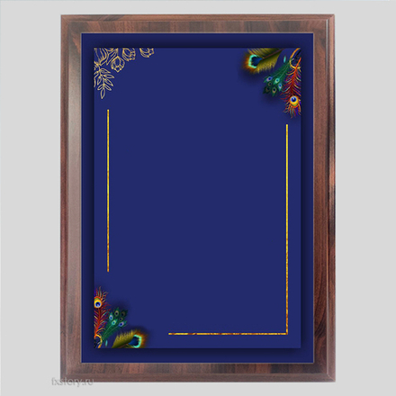 Плакетка для награждения победителей. Макет 6825229