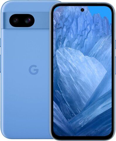 Смартфон Google Pixel 8a 8/128 ГБ Bay, голубой (USA, Global)