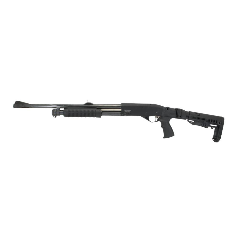 Пластиковый приклад МР-155, МР-135, DLG Tactical. Черный