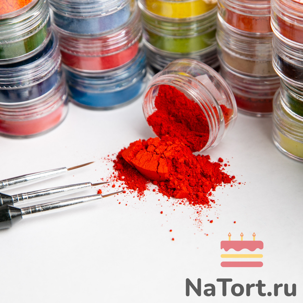 Краситель пыльца цветочная «Коралловый» 4 гр