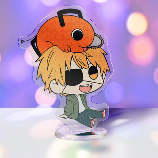 Фигурка акриловая Человек-Бензопила Дэндзи, Chainsaw man