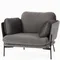 Кресло Sussex темно-серое