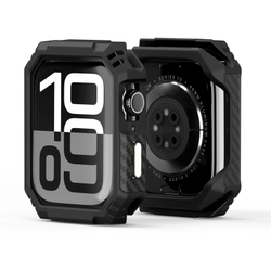 Чехол-бампер из Soft силикона от Dux Ducis для часов Apple Watch 46мм, серия Damo Series Case