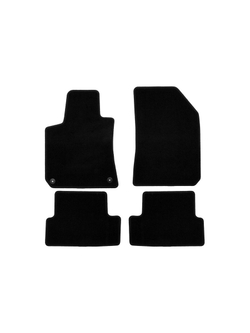 Коврики в салон для PEUGEOT 308 2012-2017, 2017-, хэтчбек, 4 шт. (текстиль) KLEVER01382501200K