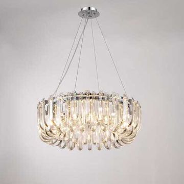 NW052-ф600*H200(1200) CHROME (1) Люстра NW