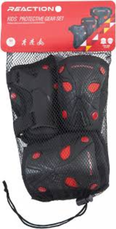 ASGK-02 набор детской защиты , черн/сер/красн,