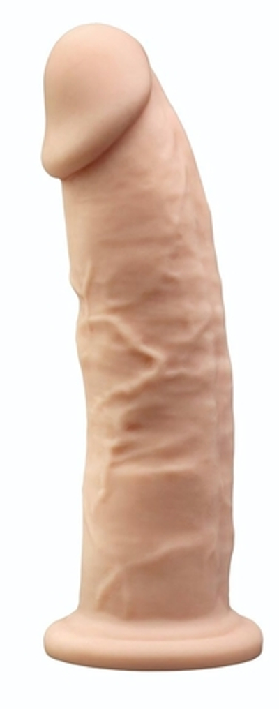 Телесный вибратор-реалистик Model 2 - 17,5 см. (Цвет: телесный)
