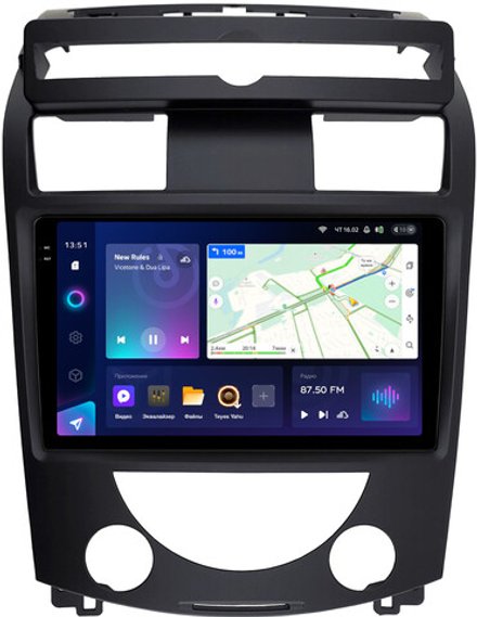 Магнитола для SsangYong Rexton 2 Y250 2007-2012 - Teyes CC3-2K монитор 10.36" 2K QLED на Android 10, ТОП процессор, CarPlay, 4G SIM-слот
