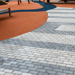 Тротуарная плитка ПРЯМОУГОЛЬНИК 200x100 мм - Стандарт Белый