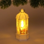 Сувенир с подсветкой «Лампа - Зимняя сказка» 5*6*13 см, Белый