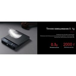 Весы кофейные портативные E-SMART SCALE (ESPRESSO) черные 0,3-2000гр батарея 1200 mAH ZeroHero