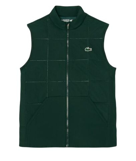 Женская теннисная жилетка Lacoste Water-Repellent UV Protect Sport - green