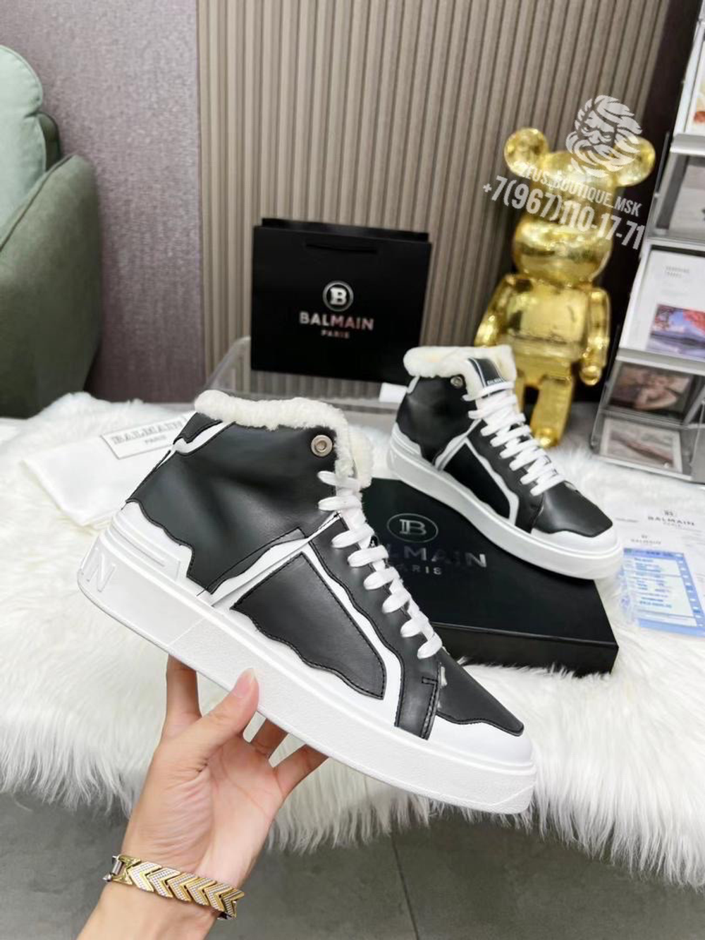 Кеды Balmain