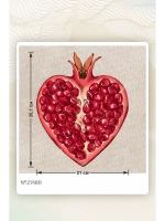 Термонаклейка на одежду, термопринт Гранат