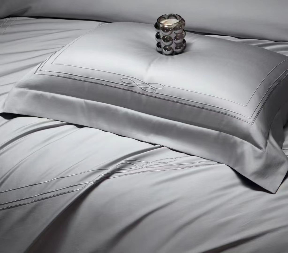 Постельное белье из сатина Luxe Grey