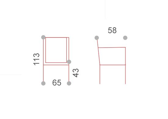 Кресло металлическое текстиленовое GS 942