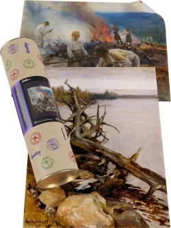 Картины-наклейки на стену для декора интерьерные №300