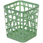 Подставка для столовых приборов пластиковая «Астория» 9*9*11см, микс цветов