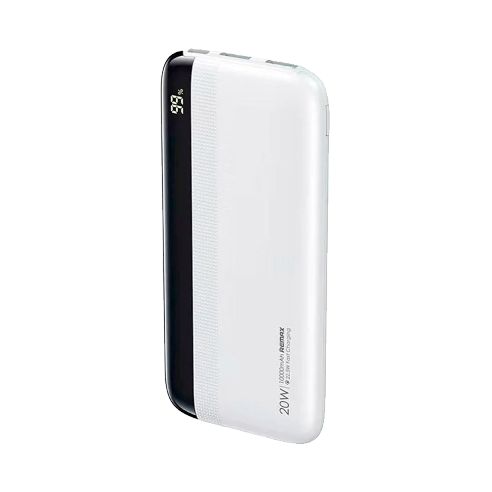 Внешний аккумулятор Remax RPP-293, 10000 mAh, белый