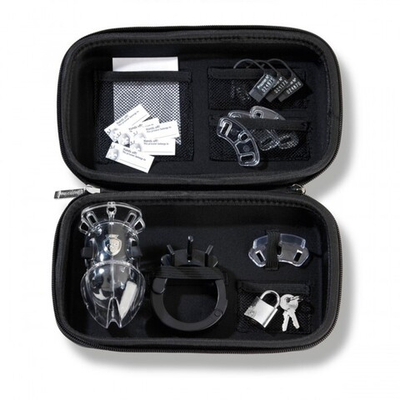 Пояс верности с электростимуляцией Pubic Enemy №1 (Цвет: серебристый)