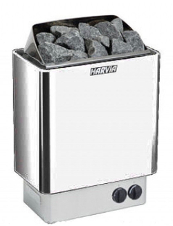 HARVIA Электрическая печь Trendi HBK800230S KIP80 Steel со встроенным пультом