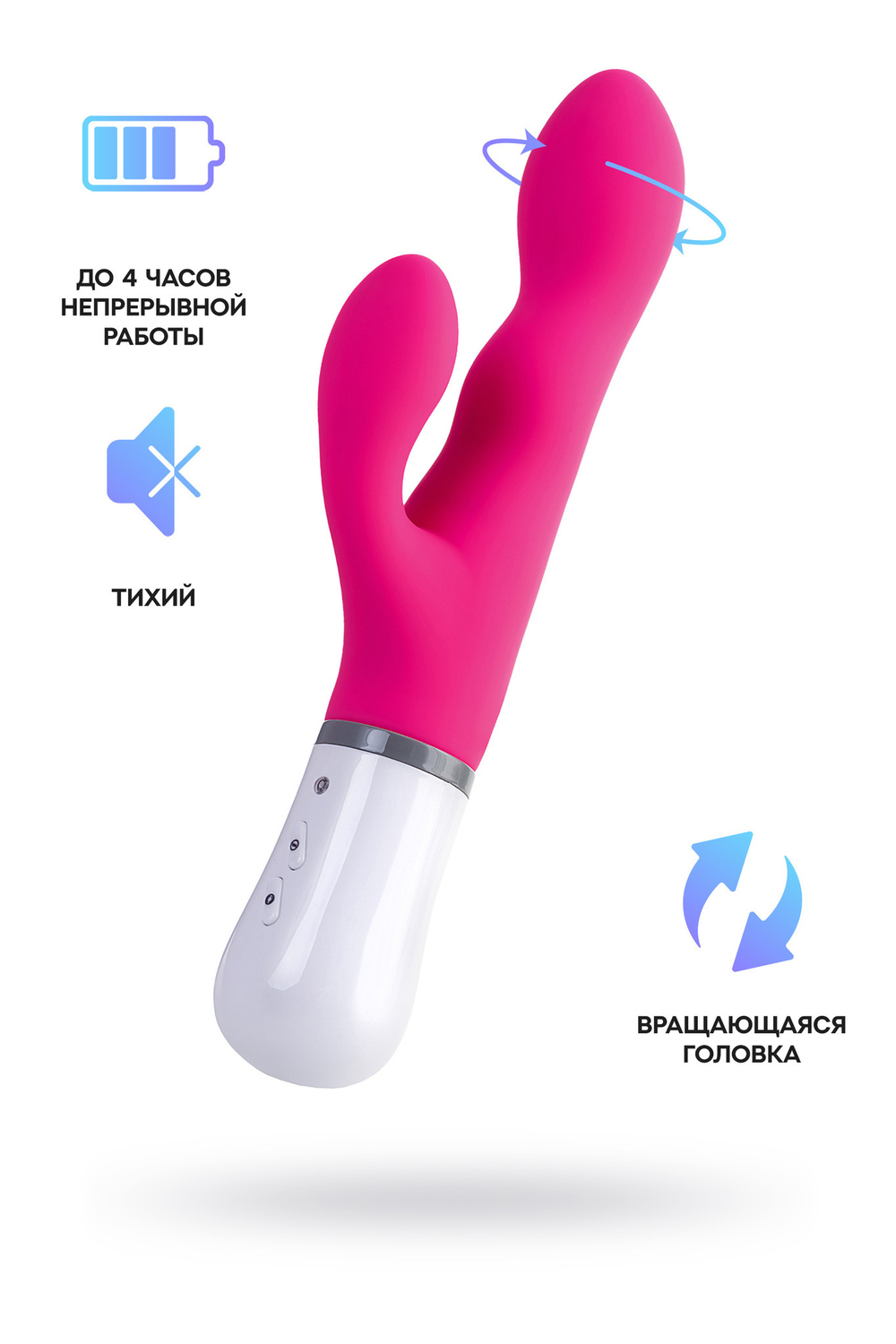 Вибратор LOVENSE Nora с клиторальным стимулятором