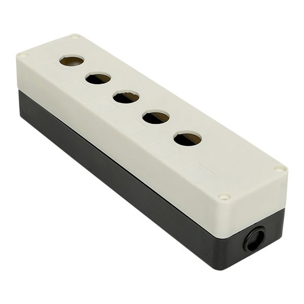 Корпус КП105 пластиковый 5 кнопок белый EKF PROxima