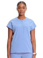 Топ медицинский женский Cherokee IN622A, голубой, M