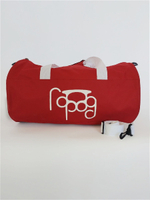 Сумка бочка Город Горький красная