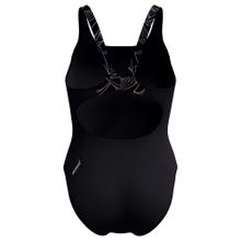 Купальник SPEEDO Hyperboom Splice Muscleback, 8-1347018692, р.32 (рос.44), полиэстер, ПБТ, чер-сирен