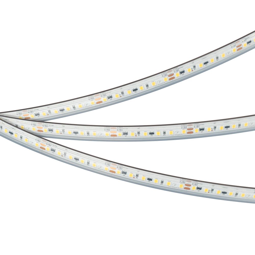 Светодиодная лента герметичная IC-PS-A120-10mm 24V White6000 (9.6 W/m, IP67, 2835, 10m) (Arlight, стабилизированная) 050631