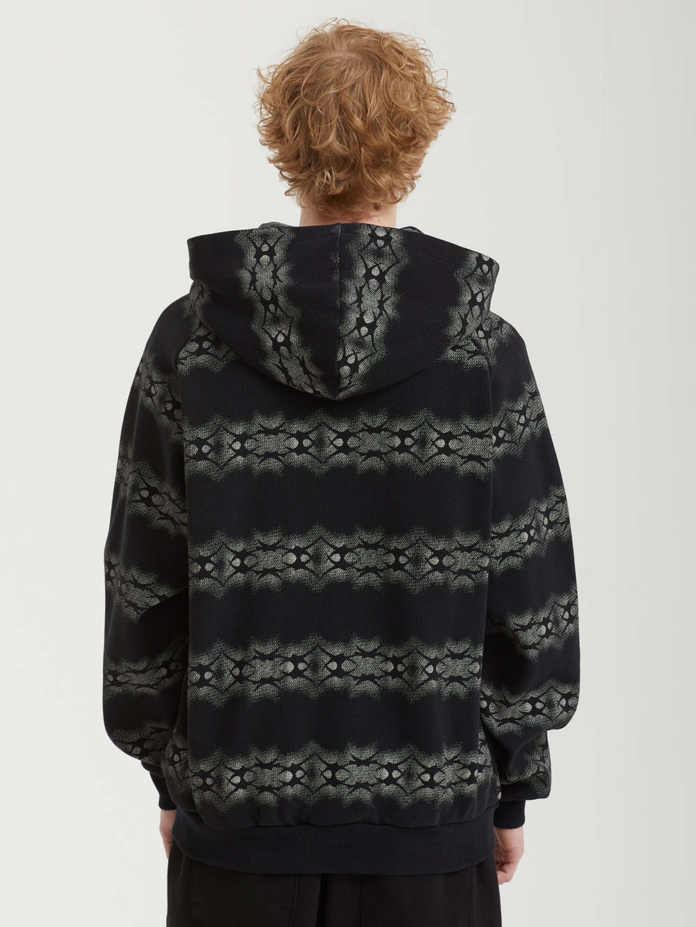 Мужская Толстовкаи Faded Waffle Zip-thru